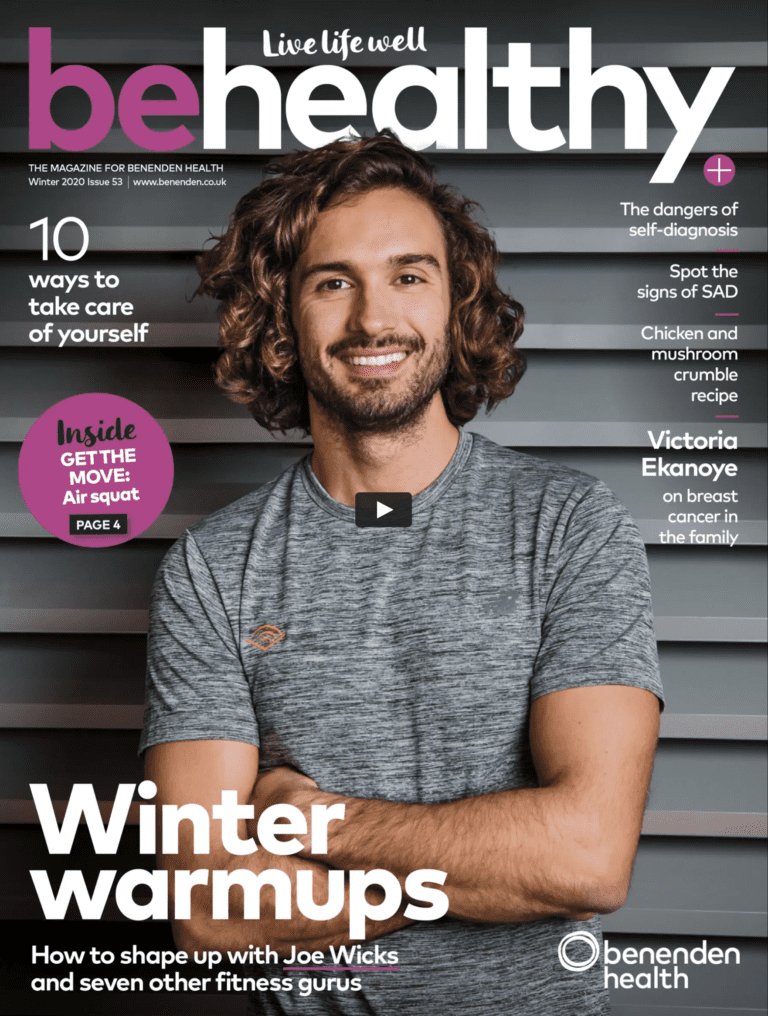 Benenden Health Magazine Cover Winter 2020