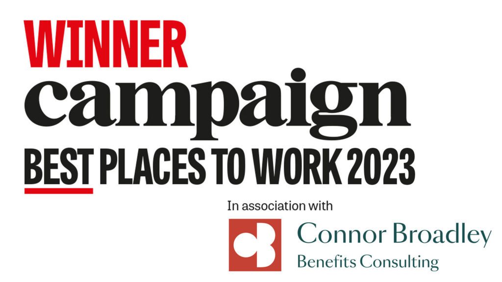 Campaign best places to work winner
